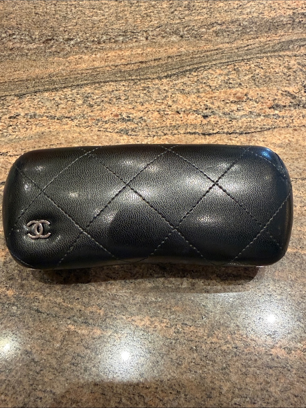 Authentic Chanel Sunglasses Case & Cloth